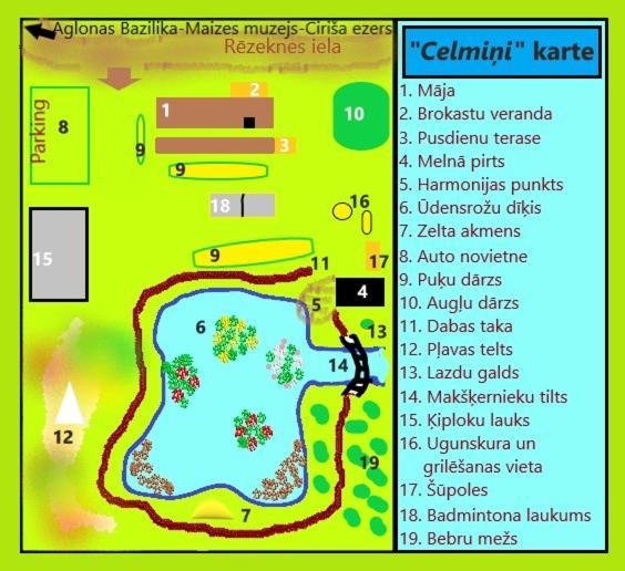 Villa Idilliska Latgaliesu Lauku Maja Ar Melno Pirti Aglona Esterno foto