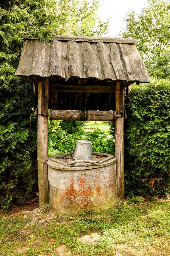 Villa Idilliska Latgaliesu Lauku Maja Ar Melno Pirti Aglona Esterno foto
