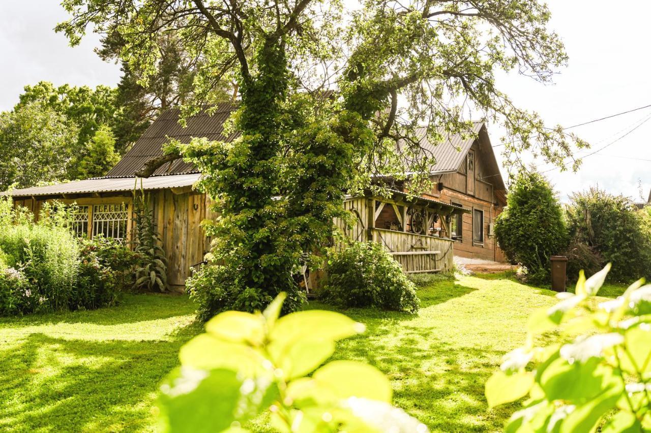 Villa Idilliska Latgaliesu Lauku Maja Ar Melno Pirti Aglona Esterno foto