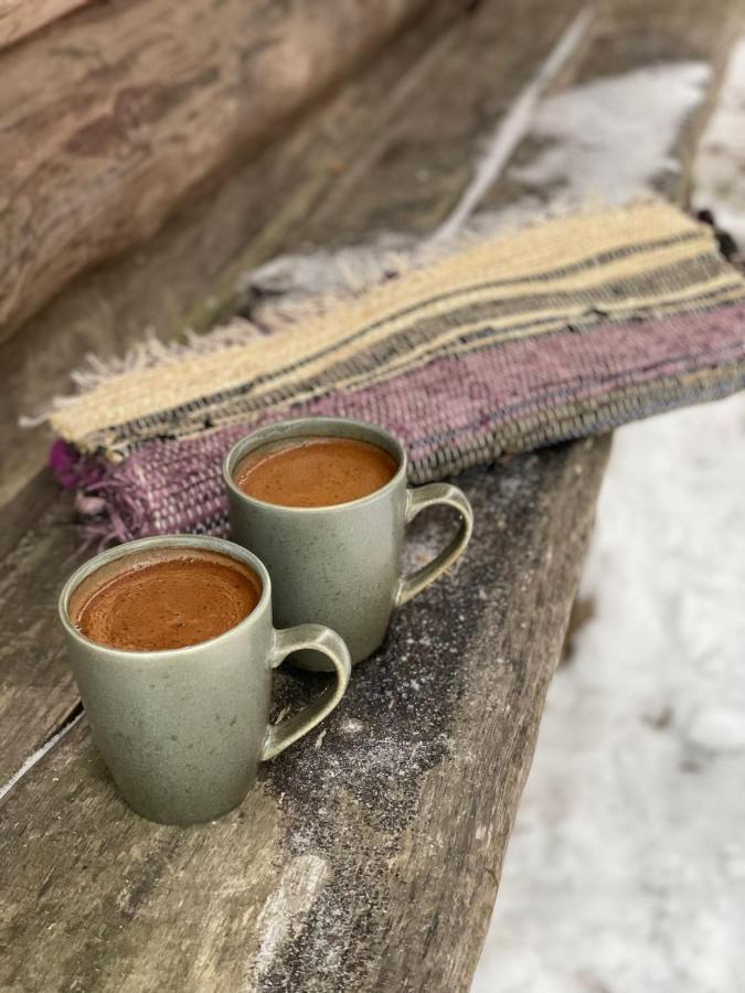 Villa Idilliska Latgaliesu Lauku Maja Ar Melno Pirti Aglona Esterno foto
