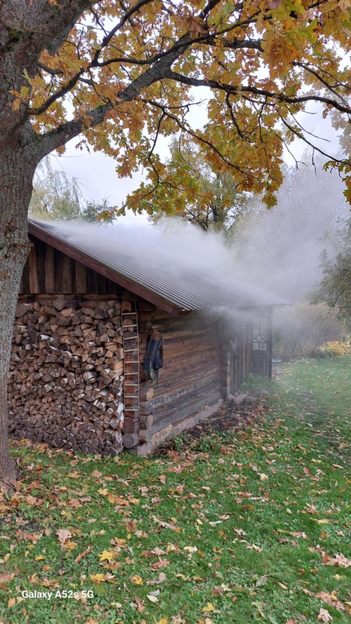 Villa Idilliska Latgaliesu Lauku Maja Ar Melno Pirti Aglona Esterno foto